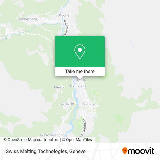 Swiss Melting Technologies map