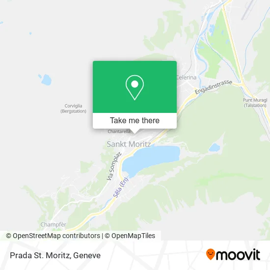 Prada St. Moritz map