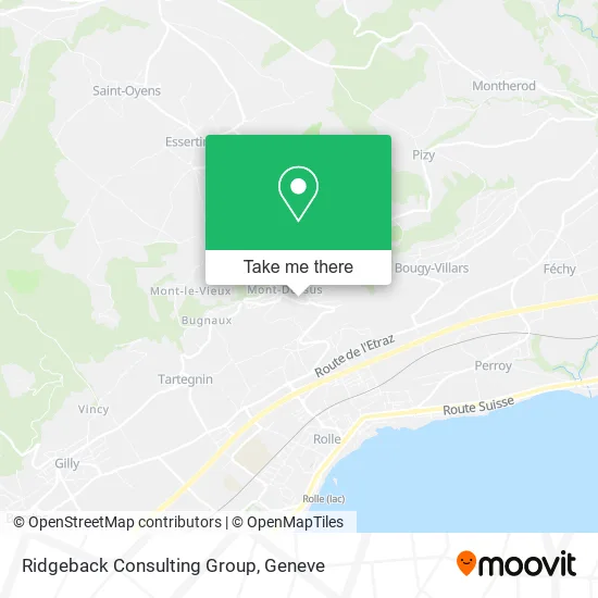 Ridgeback Consulting Group map