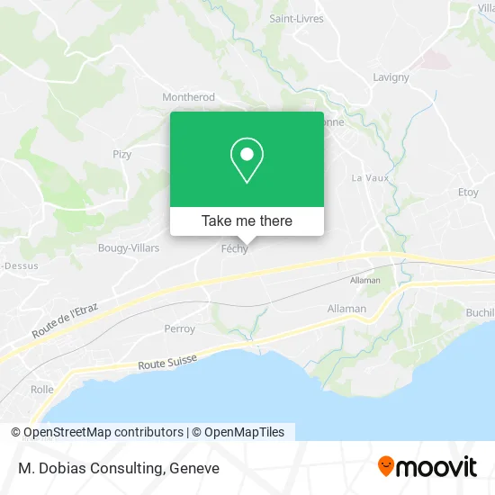 M. Dobias Consulting map