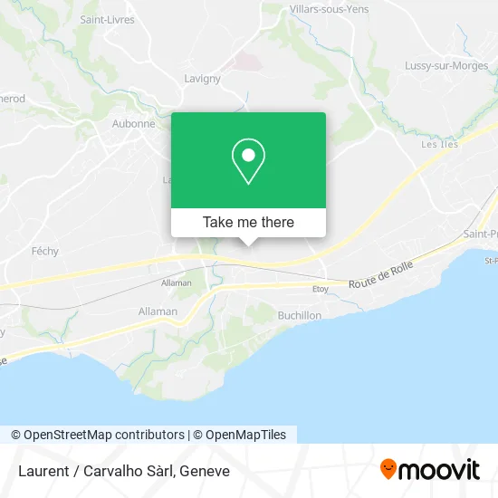 Laurent / Carvalho Sàrl map