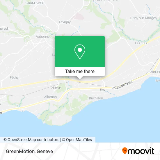 GreenMotion map