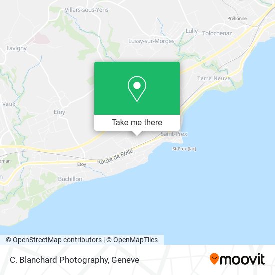 C. Blanchard Photography map