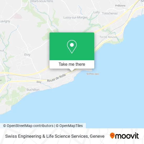 Swiss Engineering & Life Science Services map
