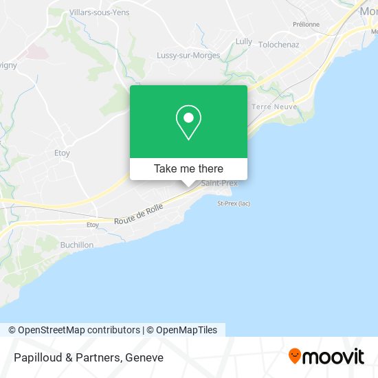 Papilloud & Partners map