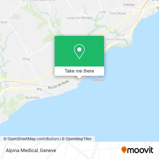 Alpina Medical map