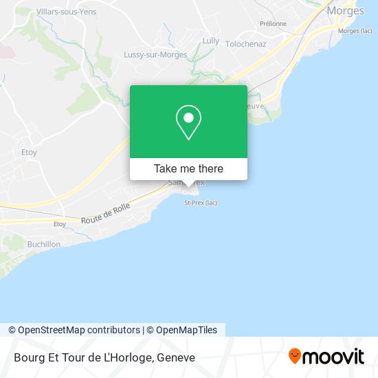 Bourg Et Tour de L'Horloge map