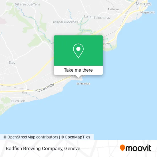 Badfish Brewing Company map