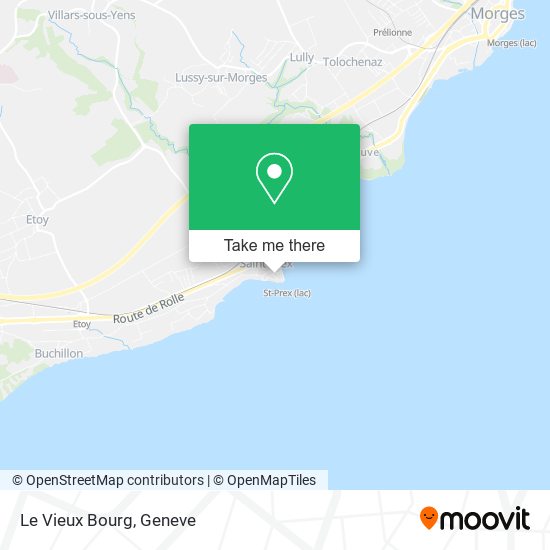 Le Vieux Bourg map