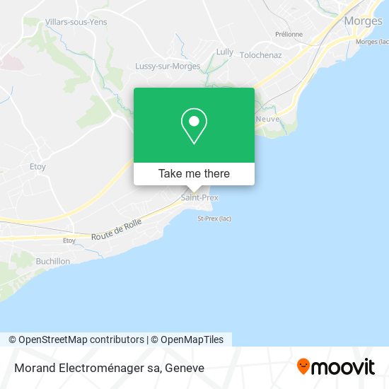 Morand Electroménager sa map