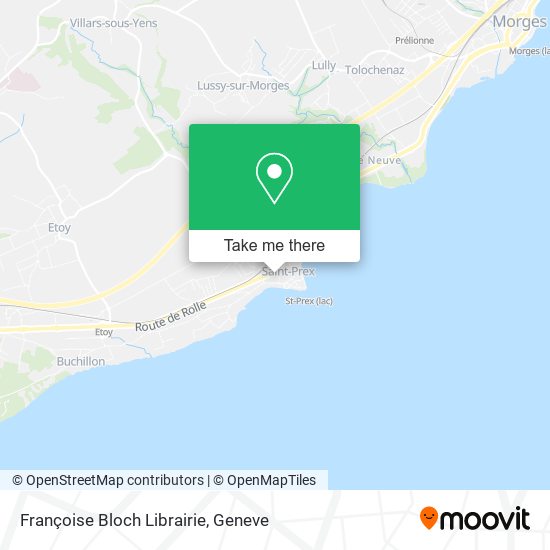 Françoise Bloch Librairie map