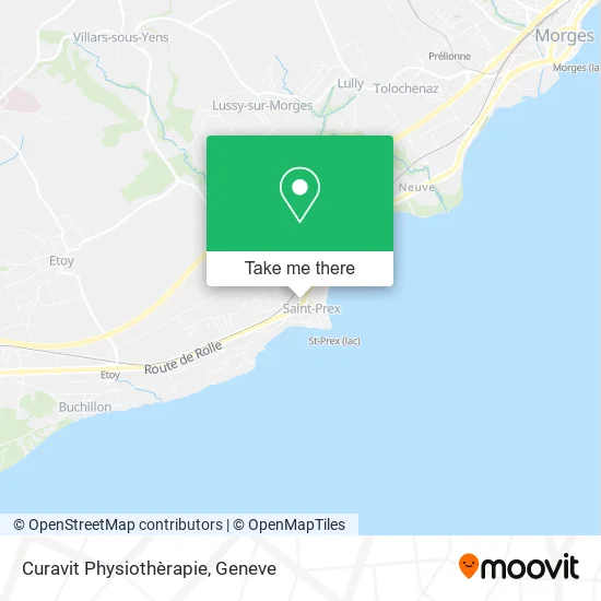 Curavit Physiothèrapie plan