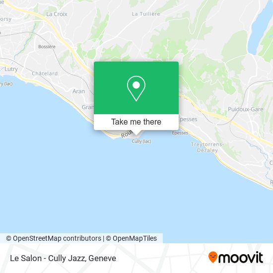 Le Salon - Cully Jazz map