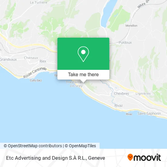 Etc Advertising and Design S.À R.L. map