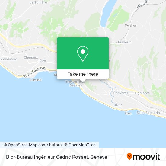 Bicr-Bureau Ingénieur Cédric Rosset map