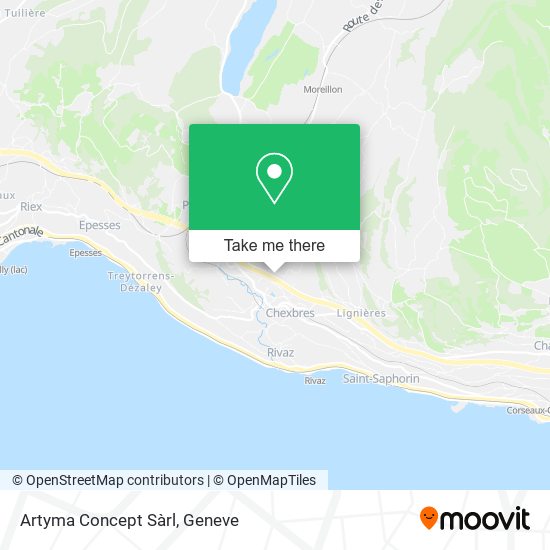 Artyma Concept Sàrl map