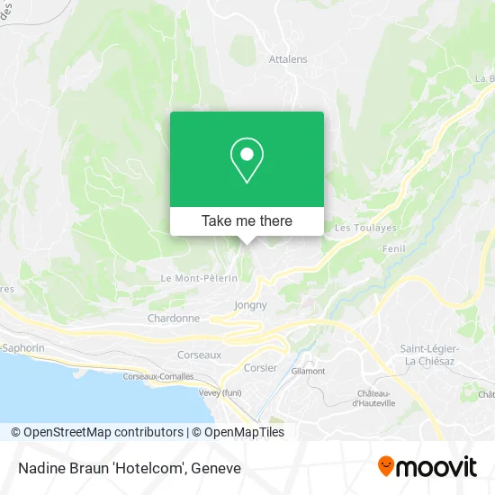 Nadine Braun 'Hotelcom' map