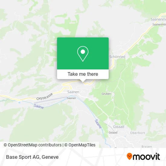 Base Sport AG map