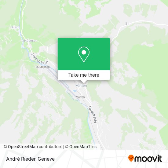 André Rieder map