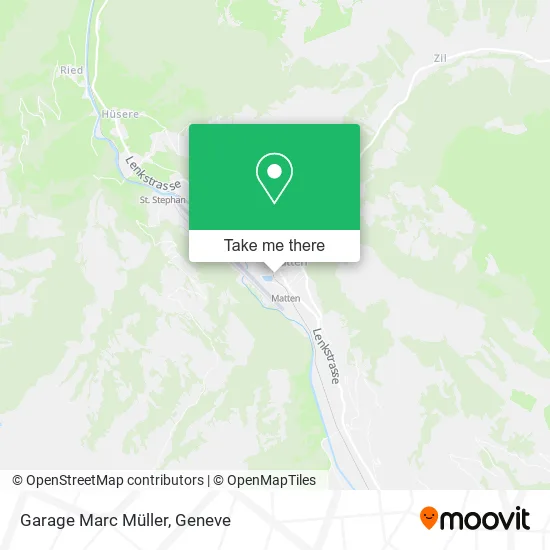 Garage Marc Müller map