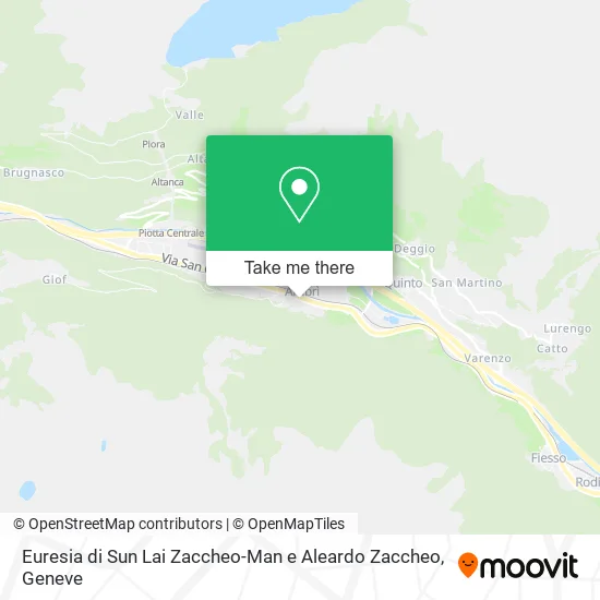 Euresia di Sun Lai Zaccheo-Man e Aleardo Zaccheo map