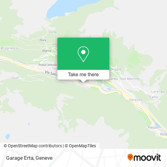 Garage Erta map