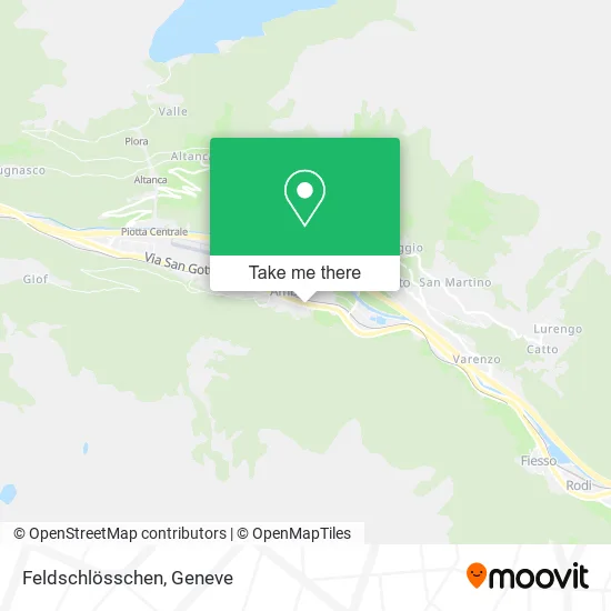 Feldschlösschen map