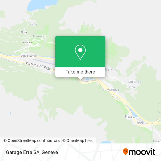 Garage Erta SA map