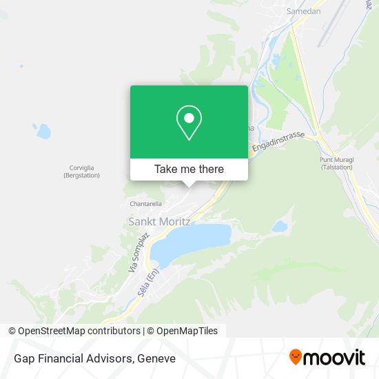 Gap Financial Advisors map
