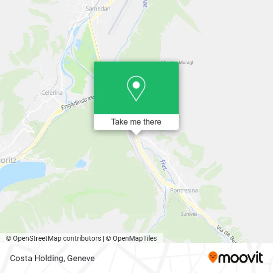 Costa Holding map