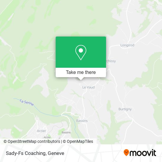 Sady-Fs Coaching map