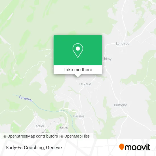 Sady-Fs Coaching map