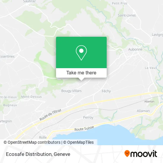 Ecosafe Distribution map