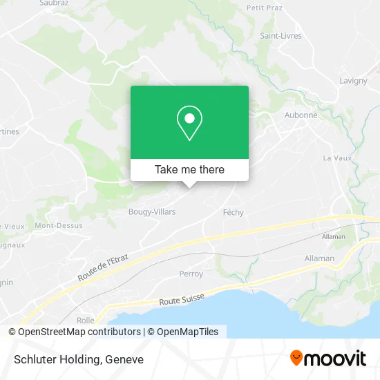 Schluter Holding map