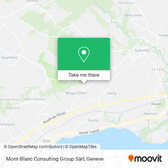 Mont-Blanc Consulting Group Sàrl map
