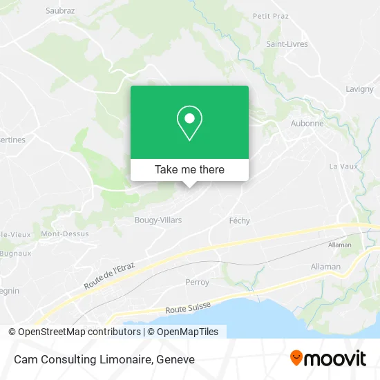 Cam Consulting Limonaire map