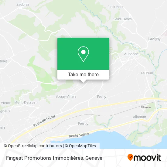 Fingest Promotions Immobilières map