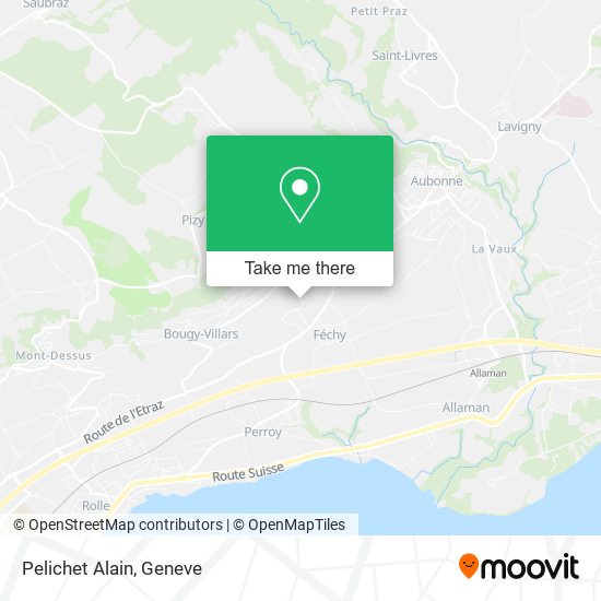 Pelichet Alain map