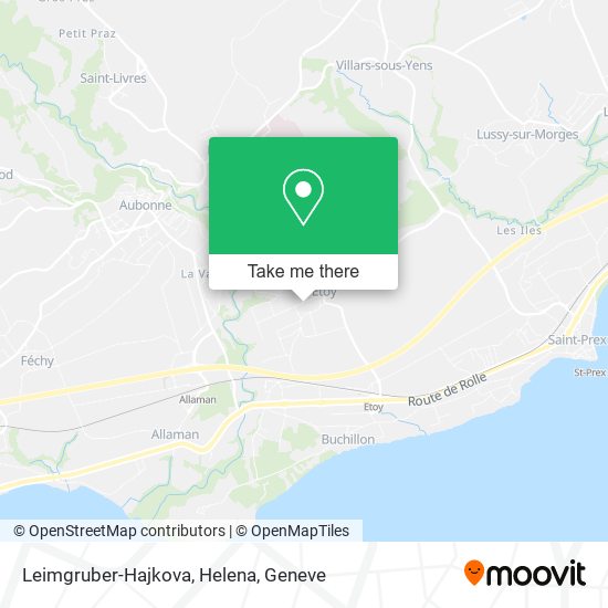 Leimgruber-Hajkova, Helena map