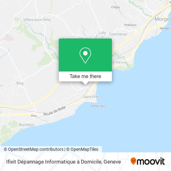 Ifixit Dépannage Informatique à Domicile map