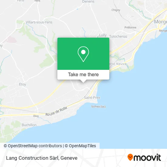 Lang Construction Sàrl map