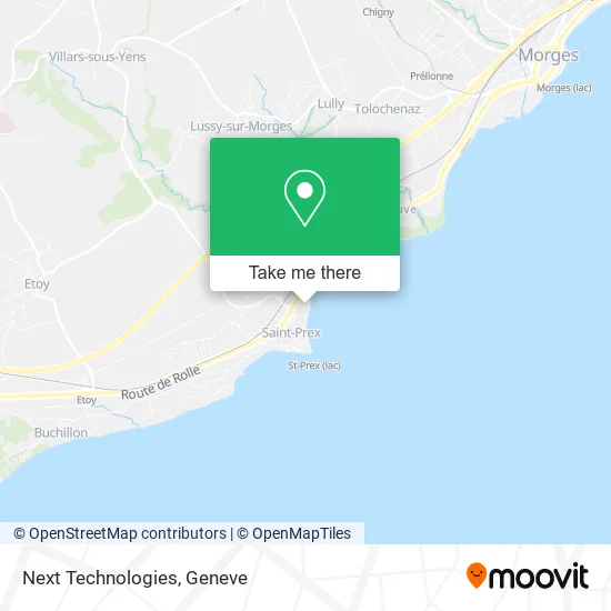 Next Technologies map