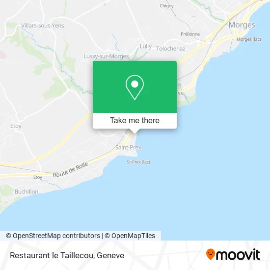 Restaurant le Taillecou plan