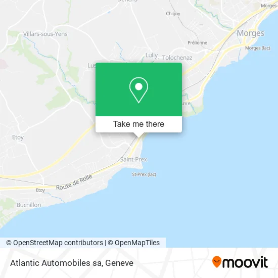 Atlantic Automobiles sa map