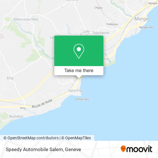 Speedy Automobile Salem map