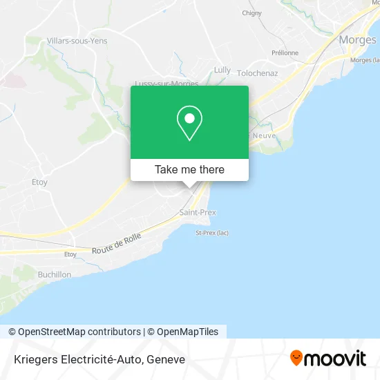 Kriegers Electricité-Auto map