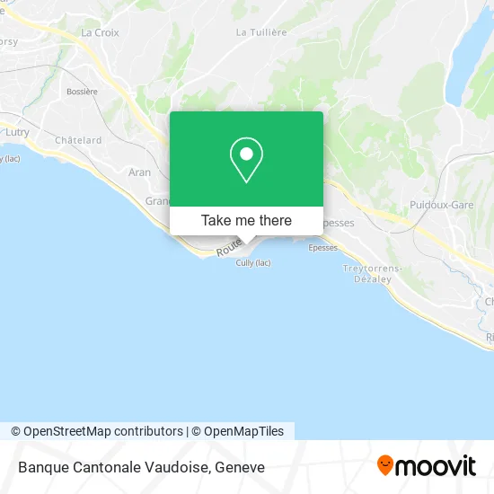 Banque Cantonale Vaudoise map