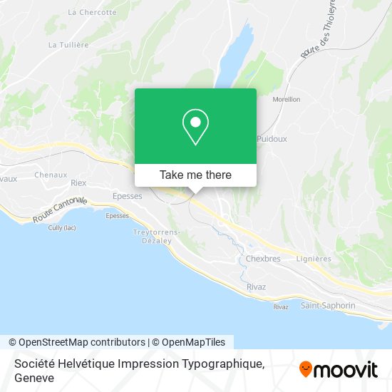 Société Helvétique Impression Typographique map