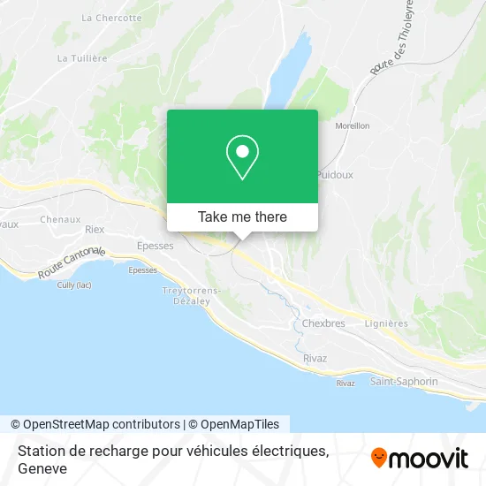 Station de recharge pour véhicules électriques plan