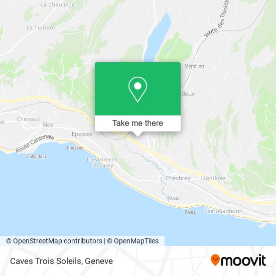 Caves Trois Soleils map